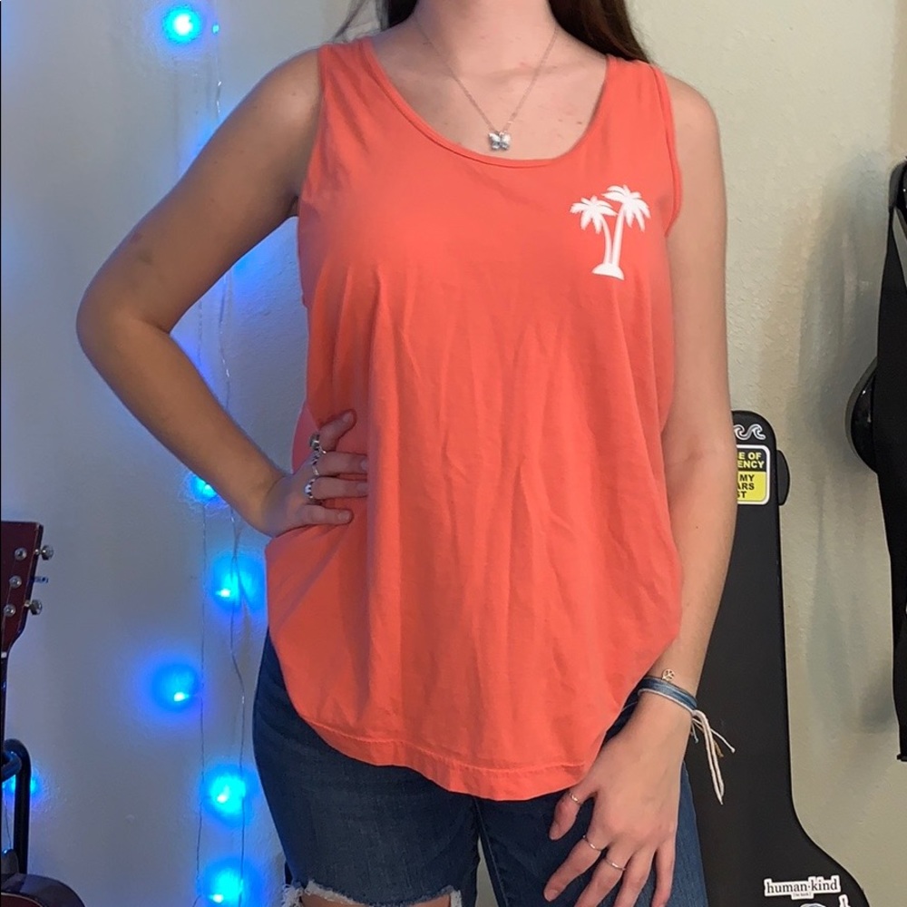 Orange Tank Top